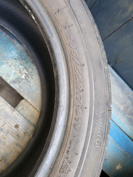2szt Opony wielosezonowe Hankook 205/55/17 2022rok