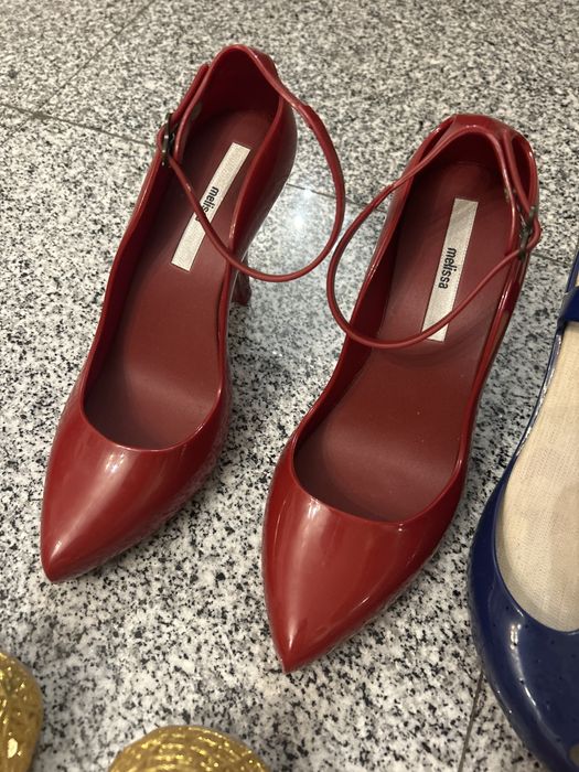 Melissa 38 e 39 sapatos sabrinas chinelos Melissas