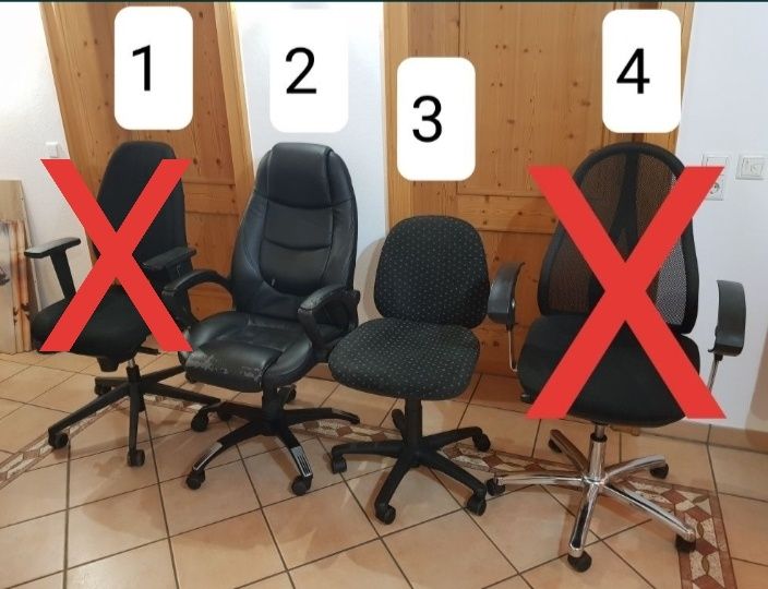 OKAZJA KRZESŁA BIUROWE,  Obrotowe,   Dużo Regulacji!