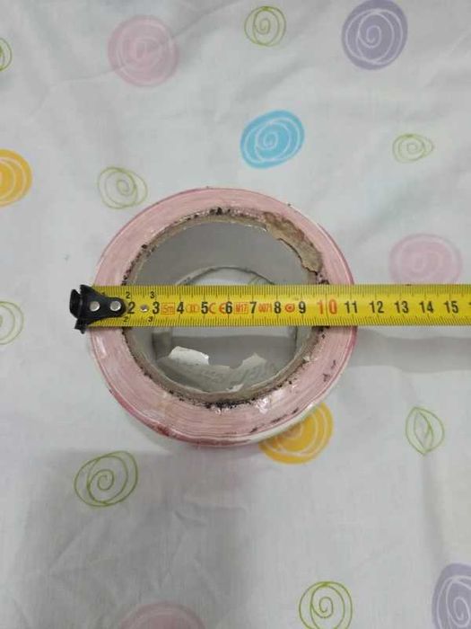 fita de sinalização / sinalizadora vermelha e branca