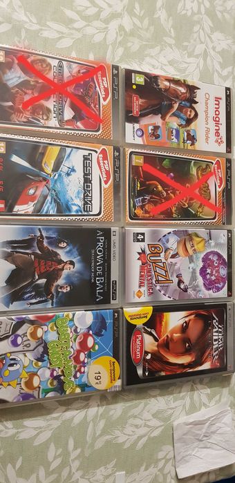 Jogos PSP baratos todos 20 euros