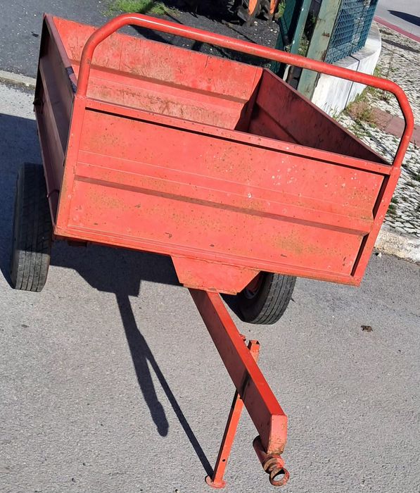 Reboque usado para mini trator ou automóvel