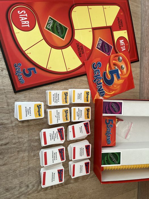 Gra Trefl 5 Sekund plus 5 Sekund Junior 2w1