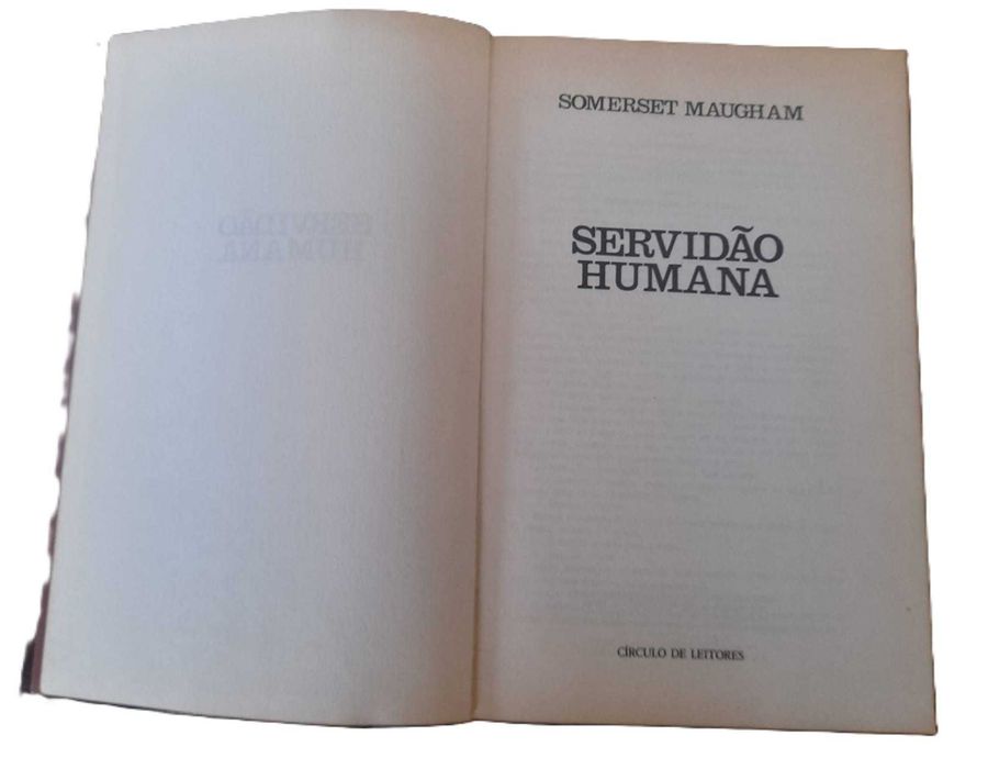 Servidão Humana, de Somerset Maugham
