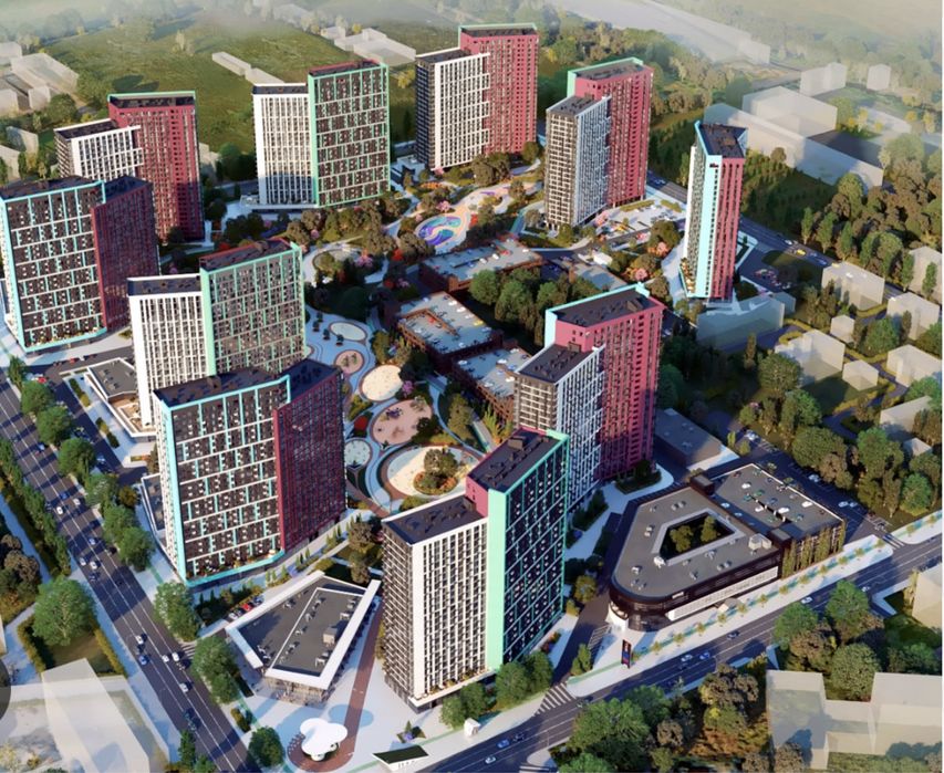 Діброва парк!квартира з площею 48,75.