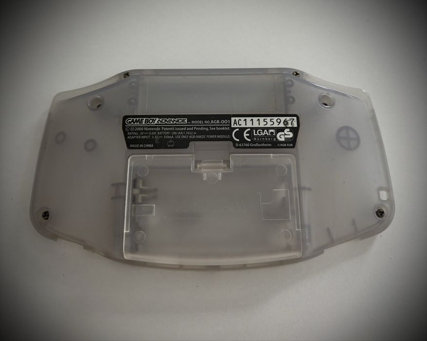 Gameboy advance shell e ecrã original