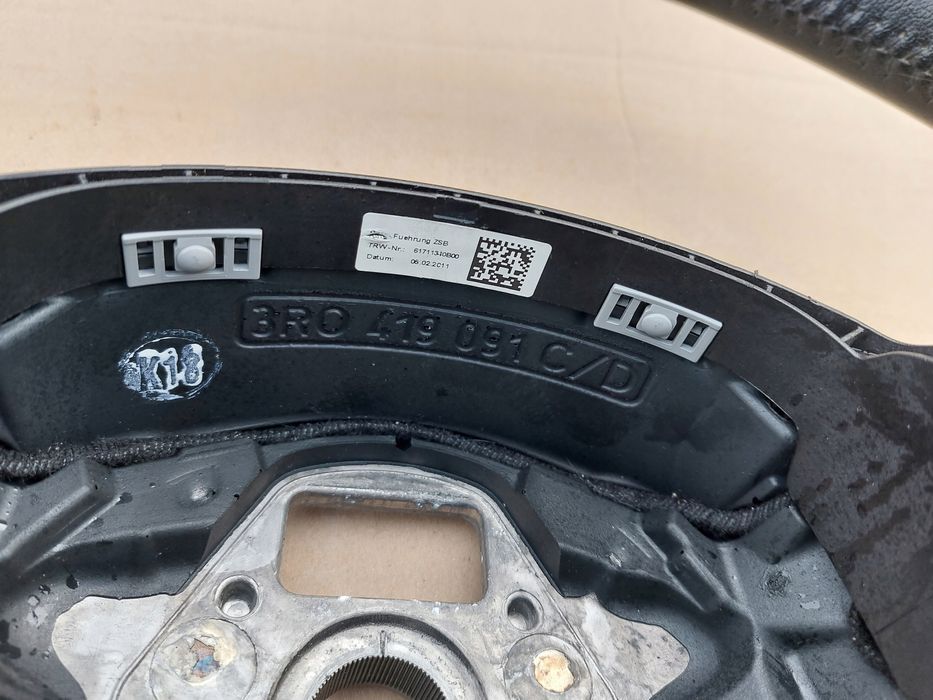 kierownica multifunkcja skóra łopatki seat exeo 3r0419091d