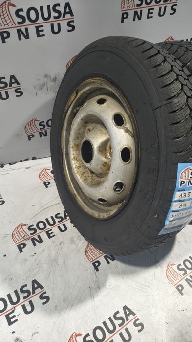 2 pneus 135R13  + jantes 4L - Oferta dos Portes
