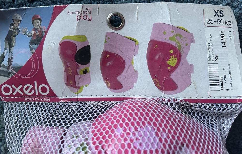 Patins 30/32 protecções