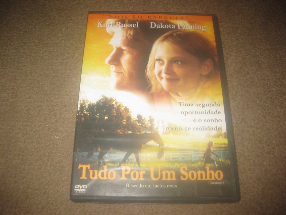 DVD "Tudo Por Um Sonho" com Kurt Russell/Raro!