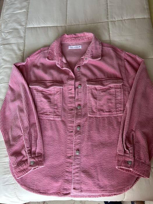 Camisa rosa bombazina Zara Kids 13-14 anos