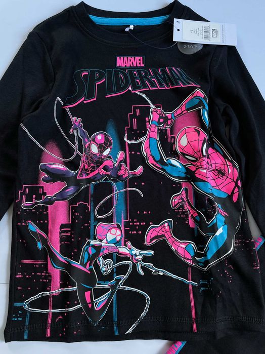 Піжама Spider Man 4-5 р. 104-110см (штаны, лонг, лонгслів)