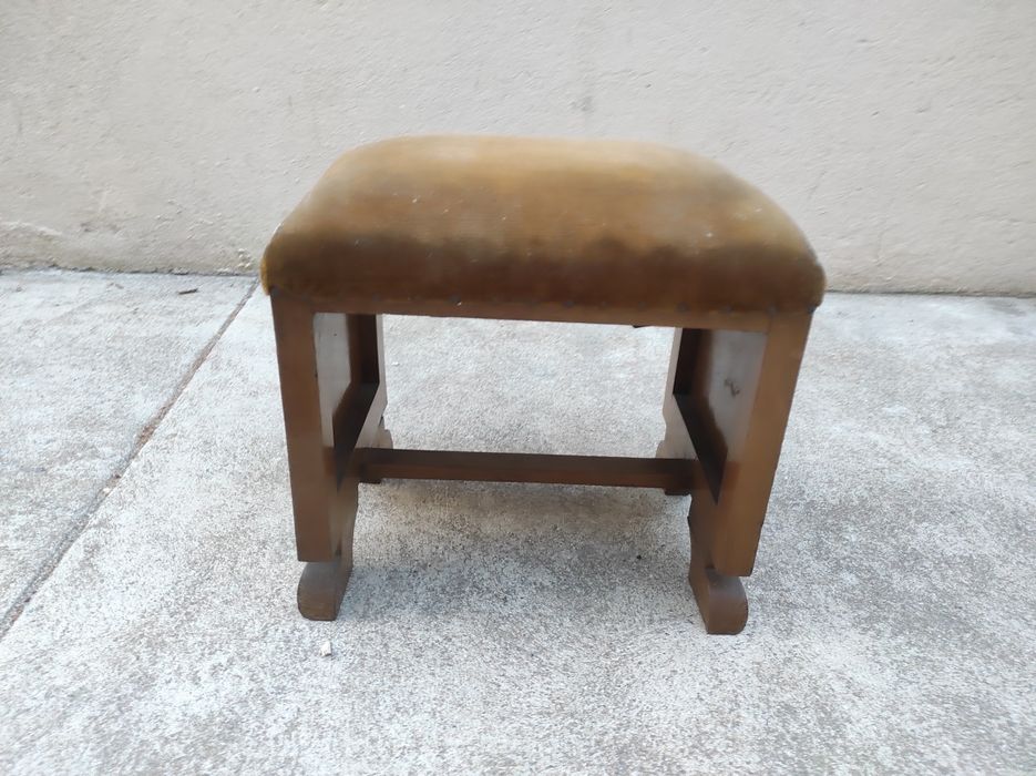 Banquinho Art Deco para restauro
