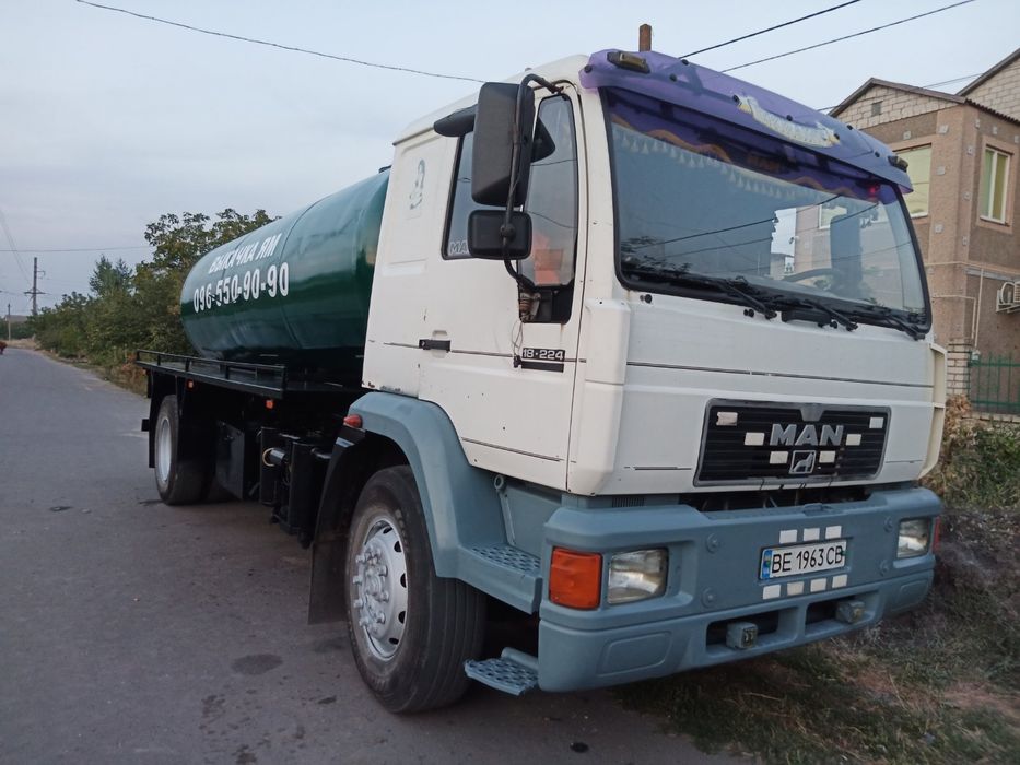 Выкачка ям. 11 кубов. Услуги ассенизатора Николаев.