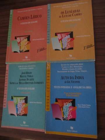 Análise de Textos: 9 ano e Ensino Secundário, ver preço individual.