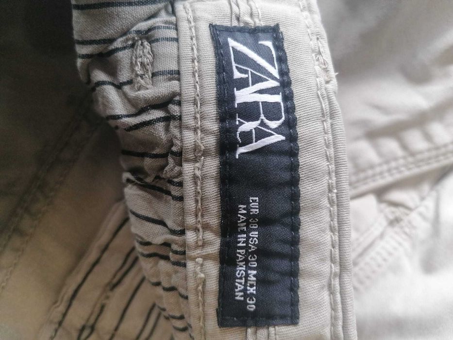 Calça Beje Chino da Zara