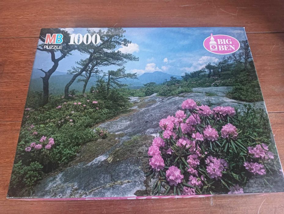 Puzzles 500 e de 1000 peças MB