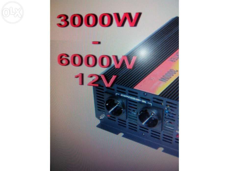 Inversor 3000w a 6000w modificada