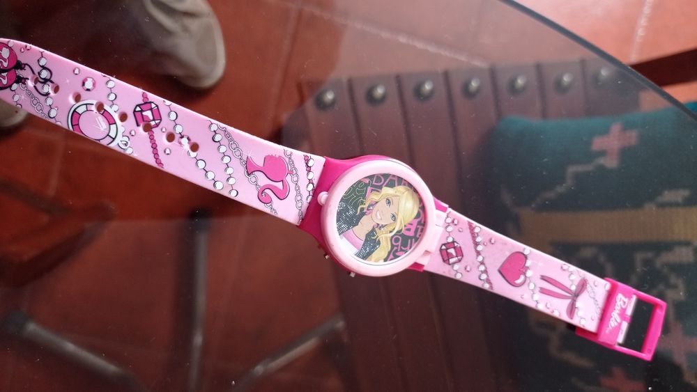 Relógio da Barbie