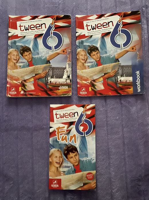 Livros escolares de Inglês 6 ano