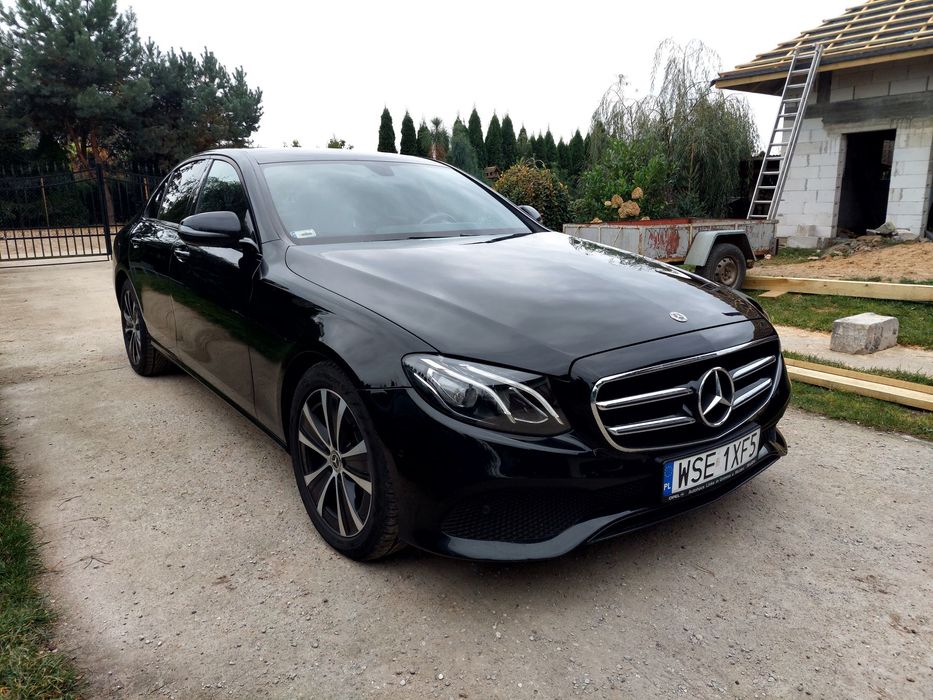Mercedes-Benz Klasa E Mercedes w213 poski salon virtual kokpit