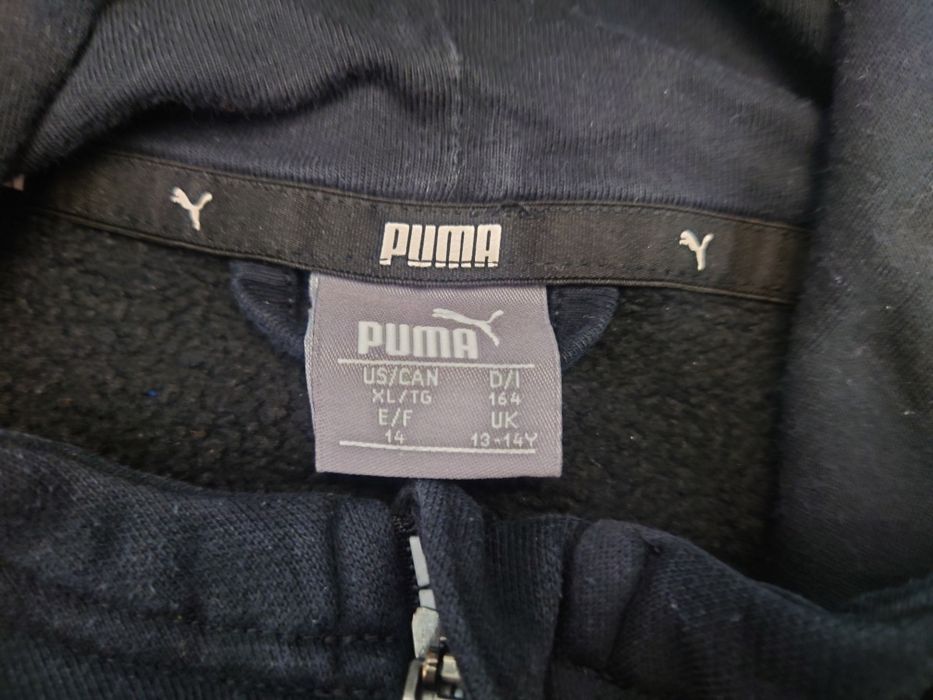 Bluza z suwakiem Puma i z kapturem