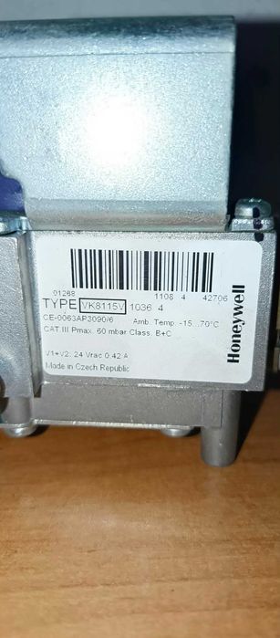 Elektrozawór gazowy Vaillant Honeywell VK 8115V