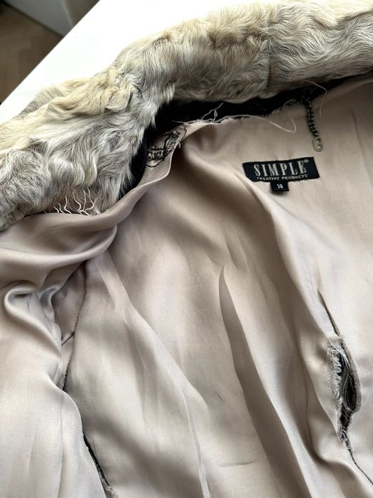 Futro z karakuł marki Simple, rozmiar 38
