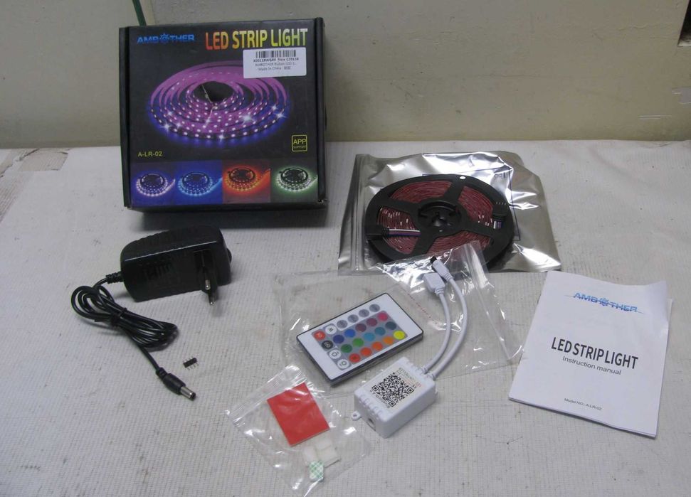 RGB LED лента з пультом управления  5м AMBOTHER из Германии