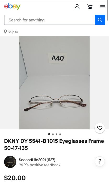 Брендовая Оправа DKNY