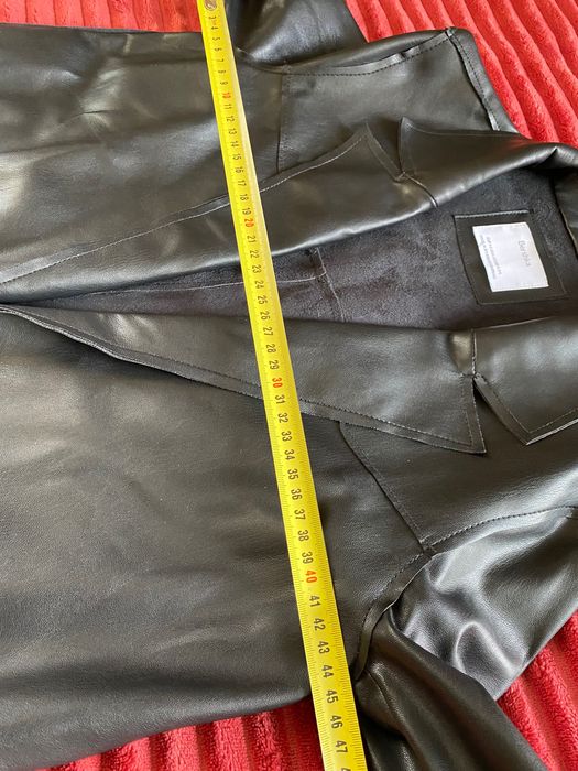 Пиджак Bershka кожаный Женский для девочек