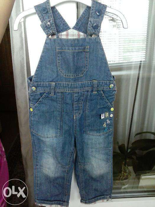 Джинсовий комбінезон для хлопчика СOOL CLUB, р.80