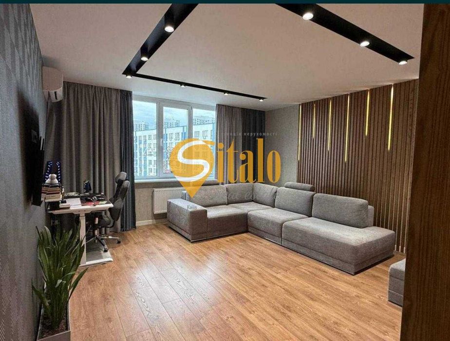 Видова 3 кімнатна квартира (метро Славутич)