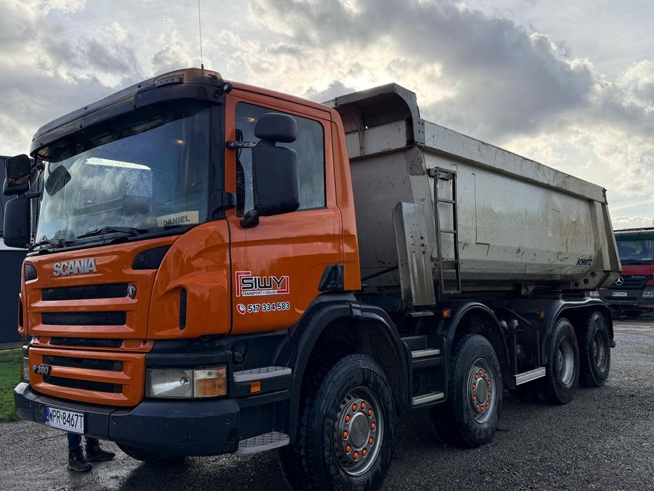 Scania P380 8x4 2008rok euro5