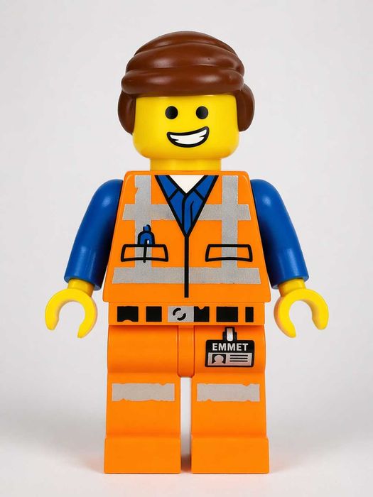 LEGO Gigante XXL EMMET - The LEGO Movie - 1,35mt | Peça Rara – OPORTUNIDADE
