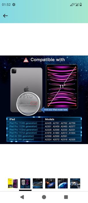 Protetor de tela JETech para iPad Pro 11 polegadas
