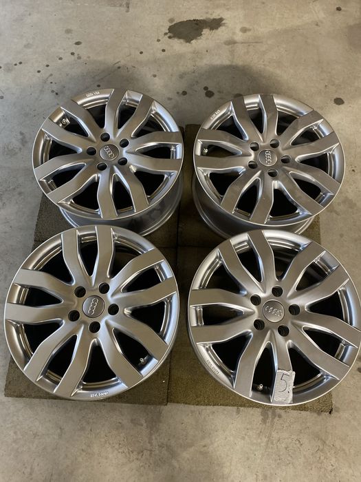 5. Oryginalne felgi audi 7,5j17h2 et35 5x112 komplet skoda vw mercedes
