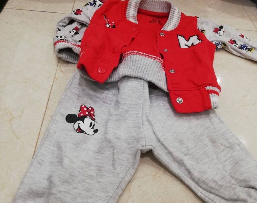 Conjunto da Minnie em excelente estado tamanho 3-6 meses