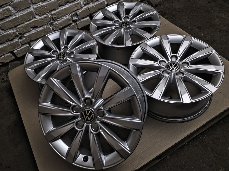 R16 5x112 | Original | Volkswagen/Audi/Skoda/Seat/Cupra... | VAG | Комплект / 4шт | Преміум диски | Рідна фарба, ідеальний стан, без дефектів