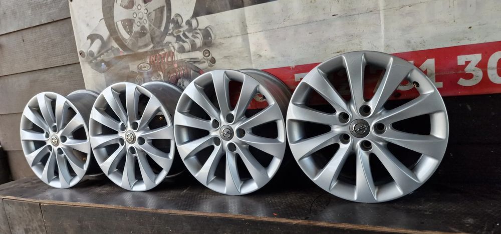 alufelgi opel astra j  5x115 r17 et44