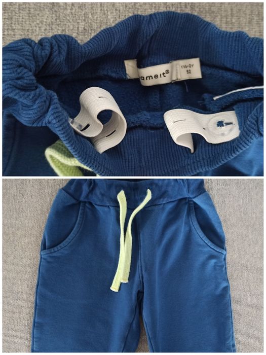 Komplet Bluzka Cekiny Dwustronne Spodnie Dla Chłopca R. 86-92 cm