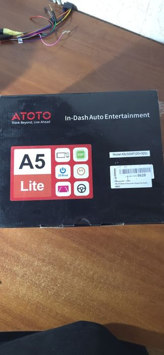 ATOTO A5LG209T 9" автомагнітола 2 DIN  Android, 2+32G, бездротовим CarPlay та Android Auto