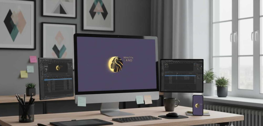 Графічний дизайнер | Логотип | Дизайн сайтів (макет)