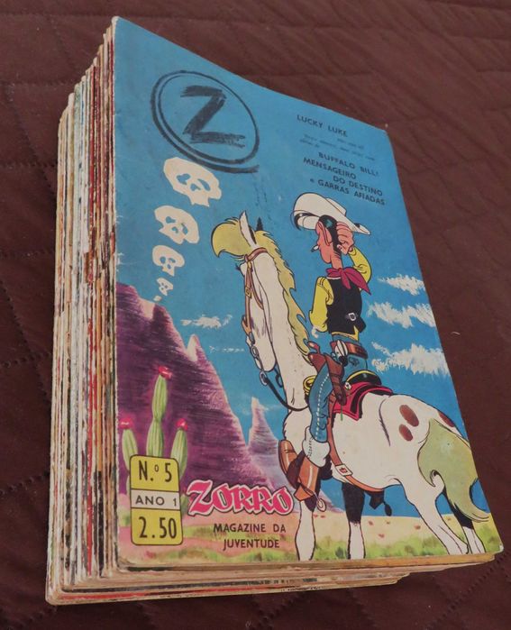 BD - Lote de revistas ZORRO (antigas Anos 60) - BOM Preço