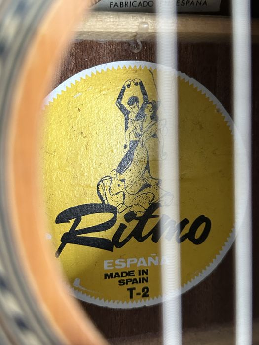 Guitarra Ritmo ADMIRA T-2 Viola Clássica anos 70/80