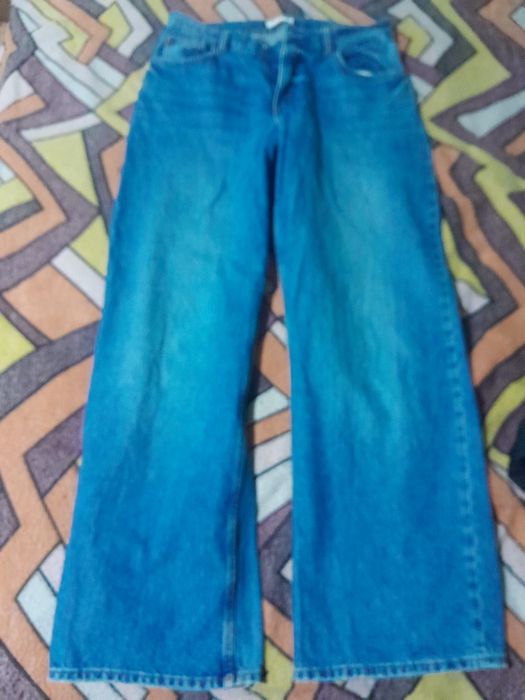 Джинси жігочі кюлотами