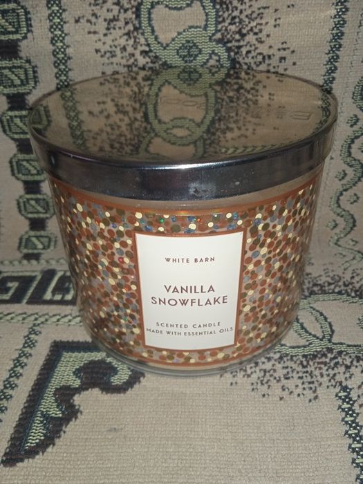 Свеча велика ванильна США Нова 250 грн