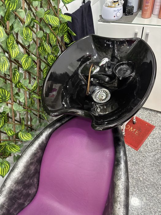 Calha de cabeleireiro /rampa de lavagem