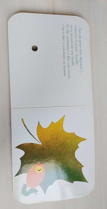 Książka francuska dla dzieci Livre français pour enfants Un petit trou