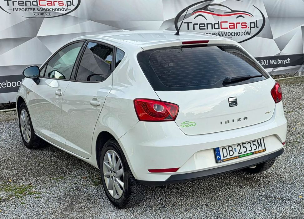 Seat Ibiza 1.4 86 KM Navi bezwypadkowa Gwarancja zarejestrowana
